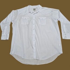 Ely Cattleman Men's 3XB Western Pearl Snap Cowboy L/S Shirt